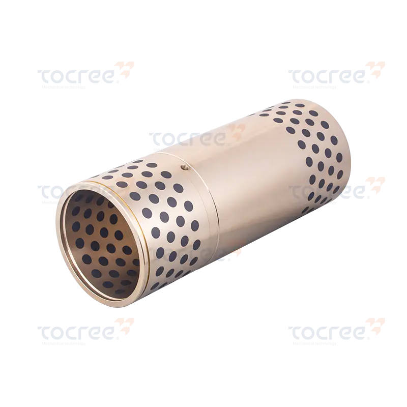 Solid Self-Lubricating Bearing (Brass Copper Sleeve + Graphite)