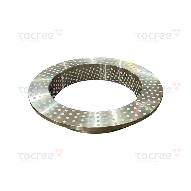 PTFE-Embedded Self-Lubricating Brass Bushing