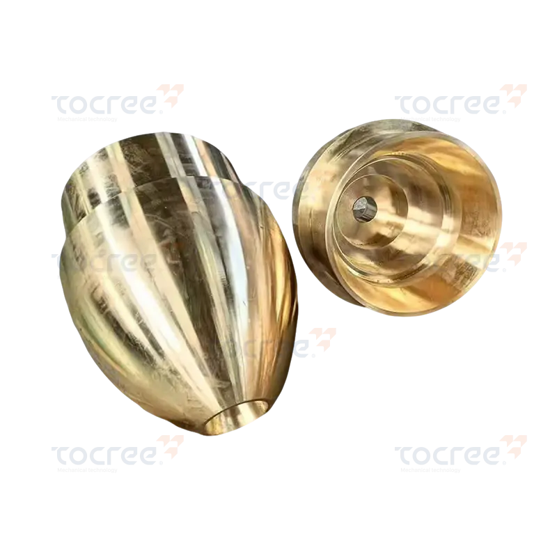 Bronze Cylindrical Bushing with Grease Groove